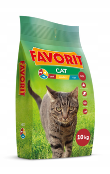 Сухий корм для котів Favorit Mix 10 кг