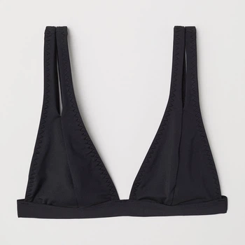 Верхняя часть купальника женская H&M 610184001c21 36 Черная (1000000047799)