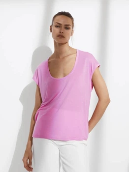 Футболка женская Massimo Dutti 6827528164c17 M Розовая (1000000044738)