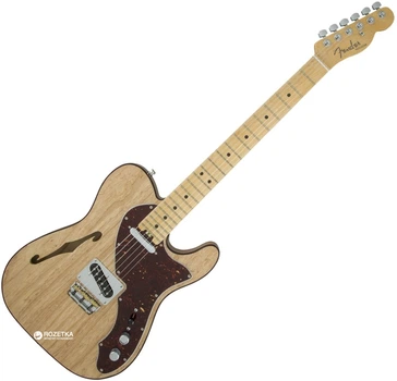 Электрогитара Fender American Elite Telecaster Thinline MN (222988) Natural