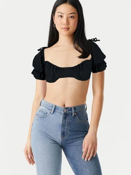 Топ женский Missguided tjf28384b63 34 Черный (KC1000000024554)