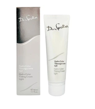 Dr. Spiller Hydro Colour Tinting Cream Light 50 мл - тональный увлажняющий крем с легким оттенком для выравнивания тона и сияния