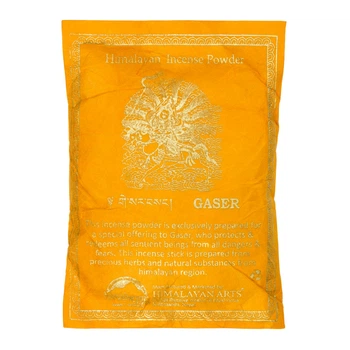 Благовония Тибетские No Brand Himalayan Arts Король Гасер 100 гр 150х110х25 мм Оранжевый (27884)