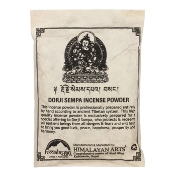 Благовония Тибетские No Brand Himalayan Arts Дордже Семпа 100 гр 150х110х25 мм Белый (27886)