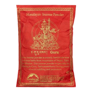 Благовония Тибетские No Brand Himalayan Arts Гуру Ринпоче 100 гр 150х110х25 мм Красный (27885)