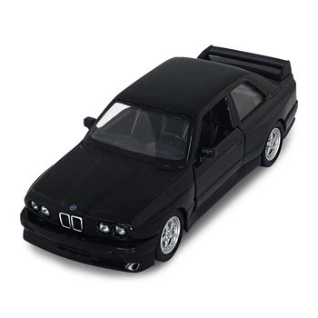 Автомодель металлическая TechnoDrive BMW M3 1987 масштаб 1:43 инерционная черная 250395U