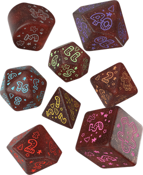 Адвент-календар Q-Workshop з кубиками для настільних ігор 2025 (5907699498055)