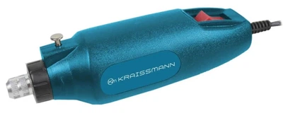 Мини-гравер KRAISSMANN 12 SGW 10. Гравировальный аппарат с набором насадок