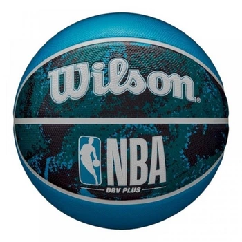 М'яч баскетбольний NBA DRV PLUS VIBE BSKT Wilson WZ3012602XB7 Black/Blue № 7