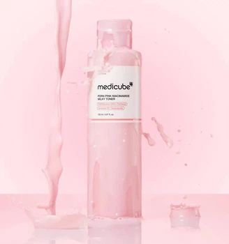 Молочний тонер з полінуклеотидами та пептидами Medicube PDRN Pink Niacinamide Milky Toner 150 ml