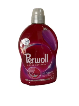 Засіб для делікатного прання Perwoll Renew Color Detergent, для кольорових речей, 60 циклів прання, 3 л