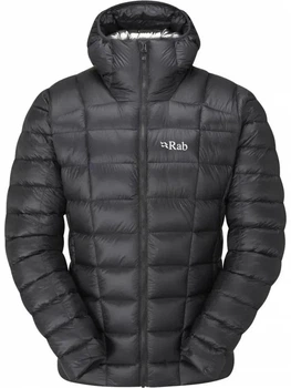 Легкий чоловічий пуховик Rab Mythic G Jacket Black, L