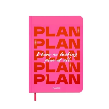 Мини-планер Orner I have no plan at all, розовый (orner-3014)