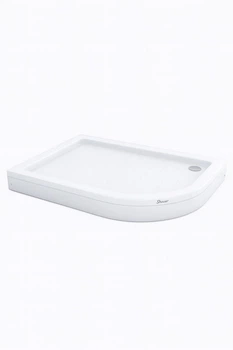 Поддон для душа акриловый Shower (L) TUNDRA SW-10552 120х80х15 см ассиметричный (C15258)