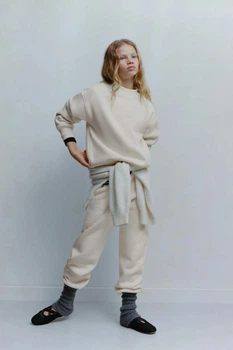 Світшот Zara пд11554 бежевий 156