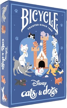 Карты игральные Коты и Собаки Дисней - Disney Cats and Dogs. Bicycle