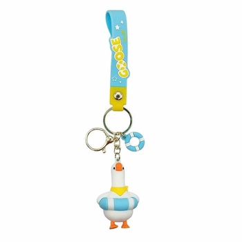 Брелок для ключей BiBi Toys "Гусь в спасательном круге" силиконовый (762954BT)