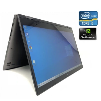 Ноутбук-трансформер Б-класс Lenovo Flex 5-1570 / 15.6" (1920x1080) IPS Touch / Intel Core i5-8250U (4 (8) ядра по 1.6 - 3.4 GHz) / 8 GB DDR4 / 256 GB SSD NVMe / nVidia GeForce MX130, 2 GB GDDR5, 64-bit / WebCam б/у