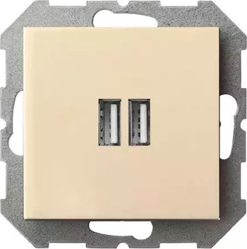 Розетка Liregus USB Charger Sandy (IUK-2-01E/S)