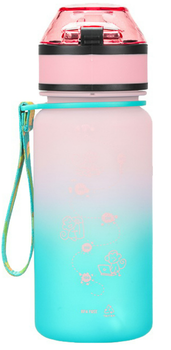Пляшка для води дитяча UZSPACE Littlebig Waterbottle 350 мл рожевий