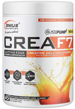 Креатин комплексний Genius Nutrition Crea F7 405 г нектариновий сік