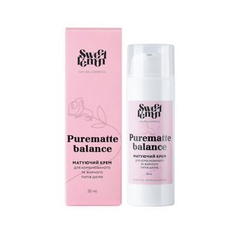 Матирующий крем Sweet Lemon для комбинированного и жирного типов кожи PureMatte Balance 50 мл SL0051
