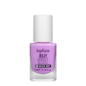 Лак для ногтей topface Jelly Effect Nail Polish быстросохнущий PT110 , 14 Сиреневый