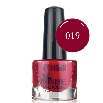 Лак для нігтів Colour Intense Minnie 5 мл NP-16 № 019 Матовий Cherry Вишневий