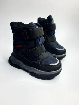 Зимние ботинки для мальчика Tom.m 10661 С black черные р.30-19,5 см
