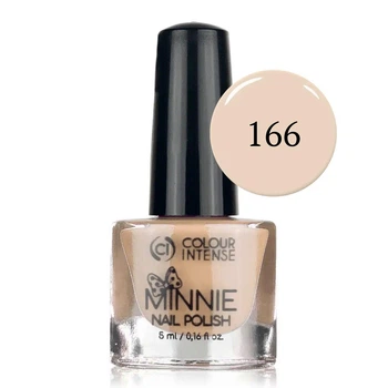 Лак для нігтів Colour Intense Minnie 5 мл NP-16 № 166 Матовий French natural Біло-бежевий