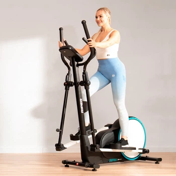 Орбитрек электромагнитный Hop-Sport HS-250C Riper Black-Blue + Мат до 150 кг