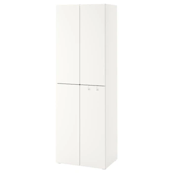 Гардероб ІКЕА SMÅSTAD / PLATSA 60х57х181 см з 2 штангами для одягу (s99428277)