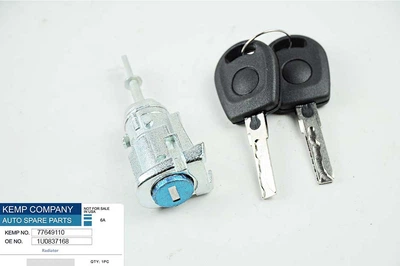 Автозапчастина Личинки замка передних дверей левая skoda octavia 1U0837168 KEMP