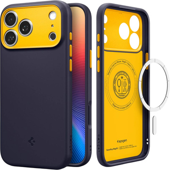 Панель Spigen Nano Pop MagSafe Сase для Apple iPhone 17 Pro Navy Blue (8800283314588)
