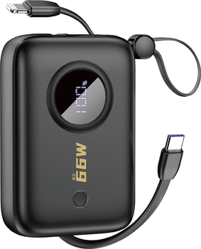 Powerbank Dudao K14 10000 mAh 22.5W Black (6977196681549)