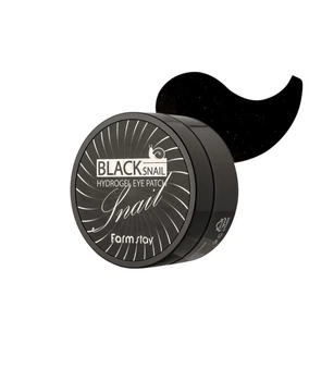 Гідрогелеві патчі з муцином равлика Farm Stay Black Snail Hydrogel Eye Patch