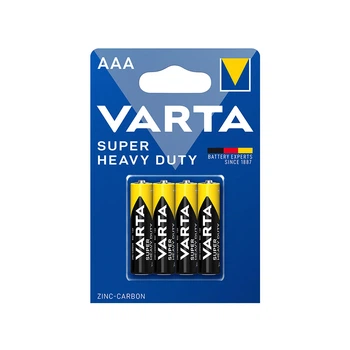 Батарейка Varta SuperLife R03 AAA Zinc-Carbon 1,5V 4 шт