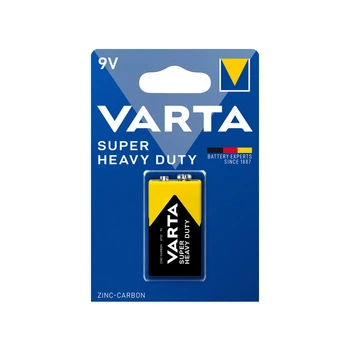 Батарейка Varta SuperLife 6F22 Zinc-Carbon 9V 1 шт