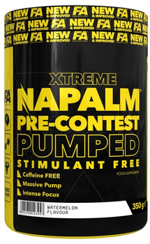 Передтренувальний комплекс Fa Nutrition Xtreme Napalm Pre-Con Pumped 350 г Кавун (5902448269696)
