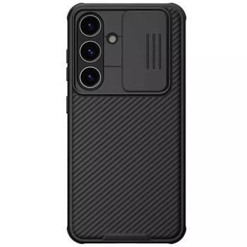 Карбоновая накладка Nillkin CamShield Pro для Samsung Galaxy S24 FE Black