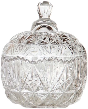 Цукорниця з кришкою Crystal Libra 200 мл (83000254_YBCG-254)