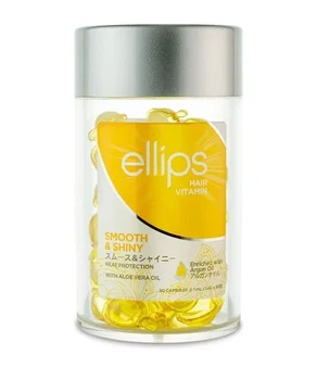 Ellips Hair Vitamin Smooth Shiny алое вера олія для світлого волосся розкішне сяйво 1мл 50 шт (6060)