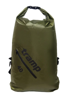 Герморюкзак TRAMP PVC Diamond Ripstop olive 40л (UTRA-257-olive)