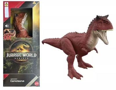 Динозавр Карнотавр 30 см со звуком Jurassic World Sound Surge Carnotaurus Mattel JGM12