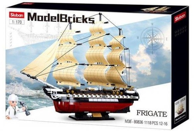 Конструктор Sluban Toy Contructor 1118 деталей (4772013266075)