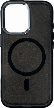 Панель Wozinsky Glitter Case MagSafe для Samsung Galaxy S25 Black (5907769370397)