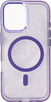 Панель Wozinsky Glitter Case with Mag Safe для Samsung Galaxy S25 Purple (5907769370403)