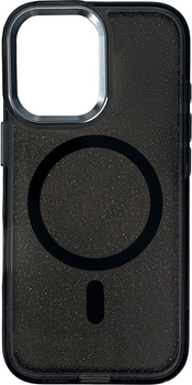 Etui Wozinsky Glitter Case MagSafe do Samsung Galaxy S25+ Black (5907769369872)