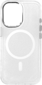 Etui Wozinsky Glitter Case MagSafe do Samsung Galaxy S25+ Clear (5907769369902)