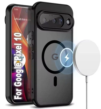 Тонований магнітний чохол AeronGuard з MagSafe для Pixel 10 | Тонкий, ударостійкий, підтримка бездротової зарядки